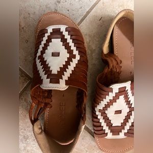 Roolee huarache sandals. Brand new size 9